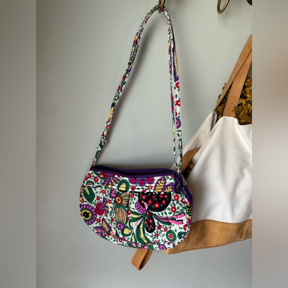 Vera Bradley Purple Floral Small Purse